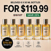 6 x 50ml Perfume Bottles
